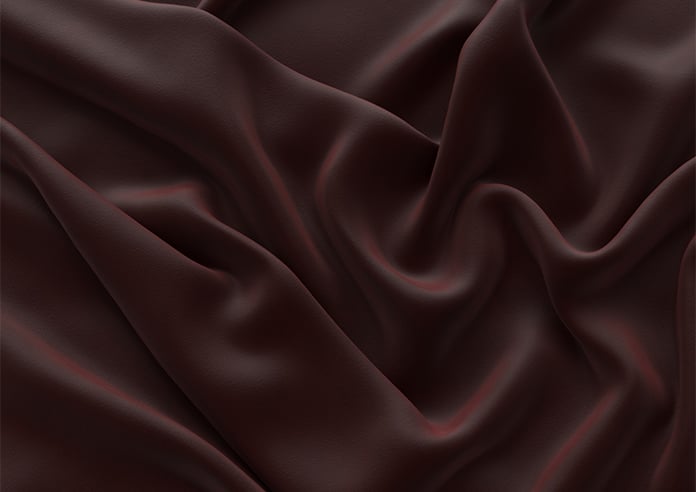 Ultra Luxe Velvet, Merlot - Motorised Roman Blind - Image 4